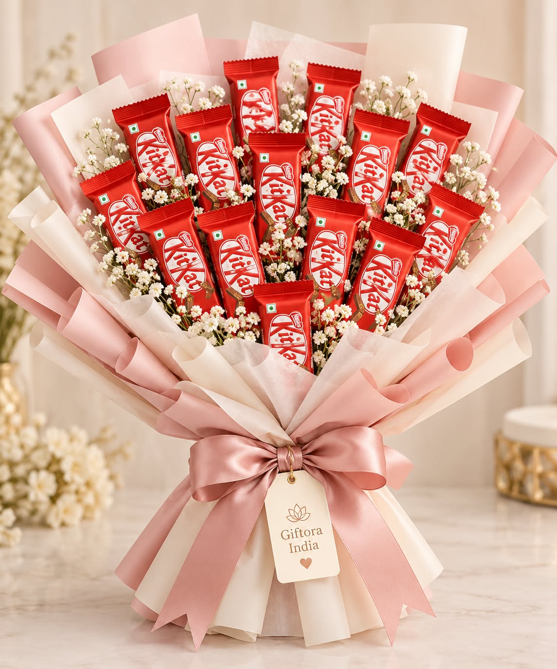 Giftora KitKat Chocolate Bouquet product photo