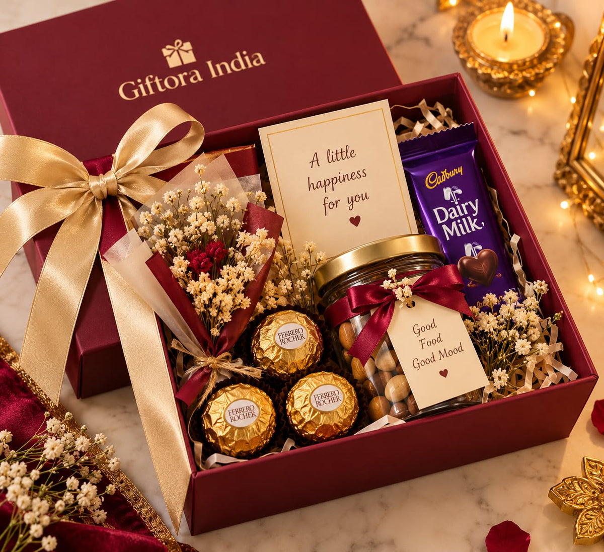 Giftora A Little Happiness Gift Hamper product photo