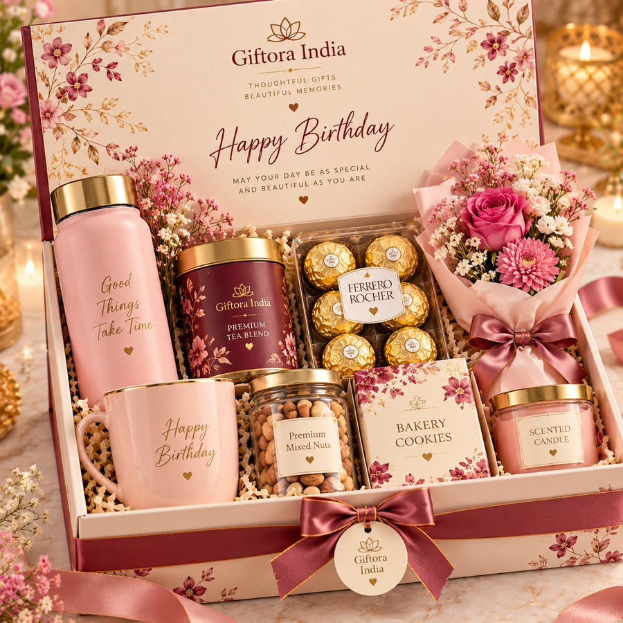 Giftora Birthday Bloom Gift Hamper product photo