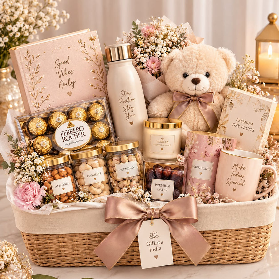 Giftora Golden Harvest Gift Basket product photo