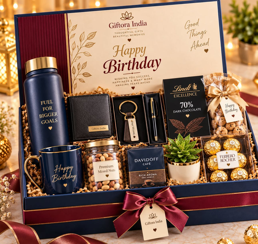 Giftora Blue Note Birthday Gift Box product photo