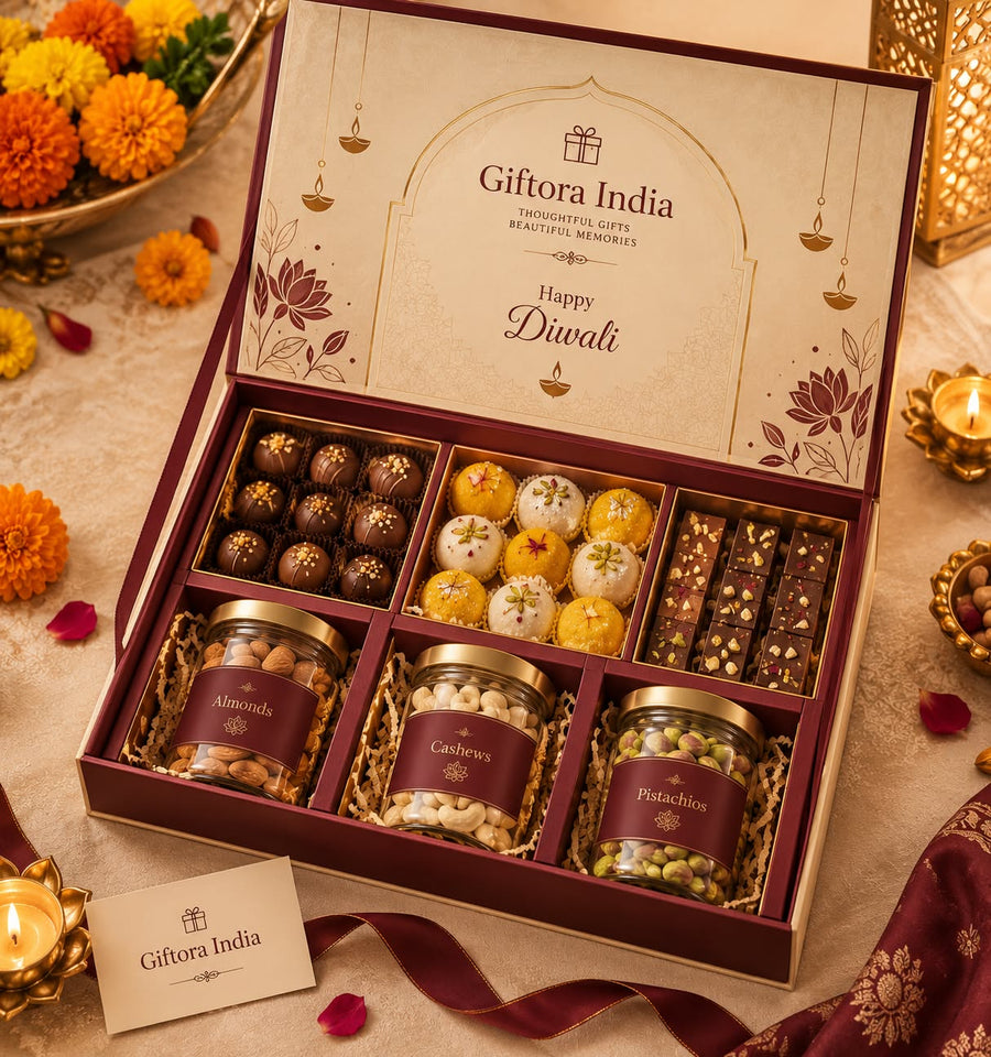 Giftora Diwali Mithai & Chocolate Collection product photo